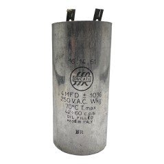 4UF 250V 10% PIO PAPER IN OIL CAPACITOR DUCATI 80X35mm