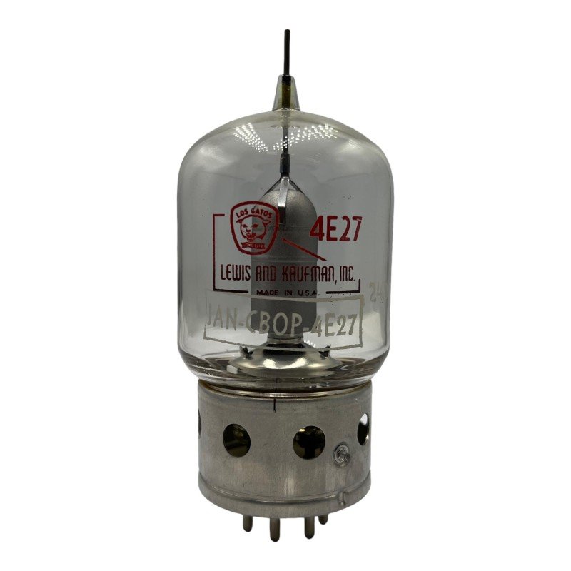 4E27 JAN-CBOP-4E27 Lewis And Kaufman Electron Tube Valve