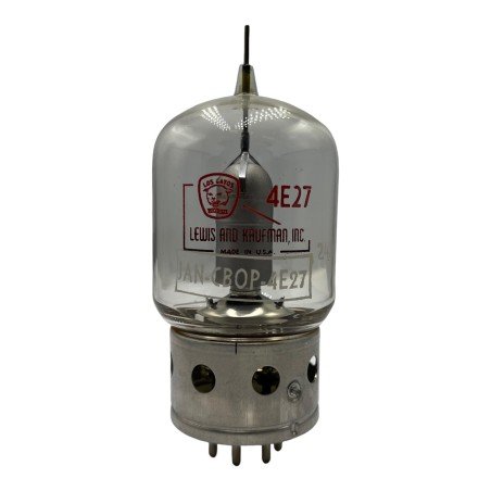 4E27 JAN-CBOP-4E27 Lewis And Kaufman Electron Tube Valve