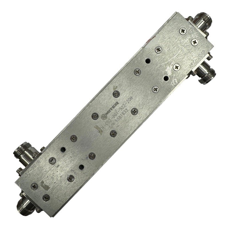 CD2-201-522-20N Miteq RF Coupler Bi Directional 50W 0.5-18Ghz