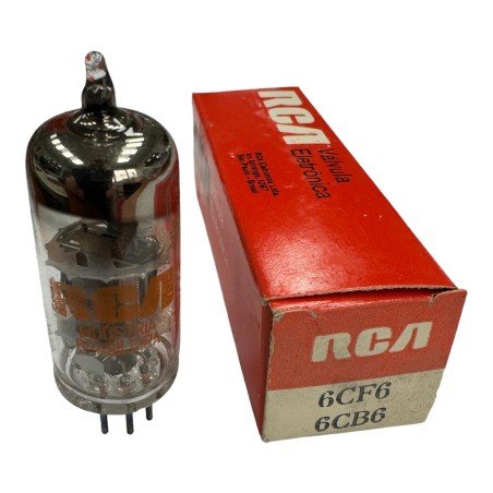 6CF6 6CB6 RCA Electron Vacuum Tube Valve