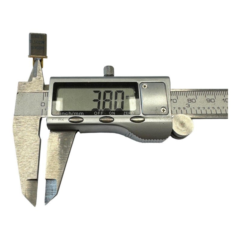 51.5433MHz 2 Pin Quartz Crystal Oscillator Goldpin