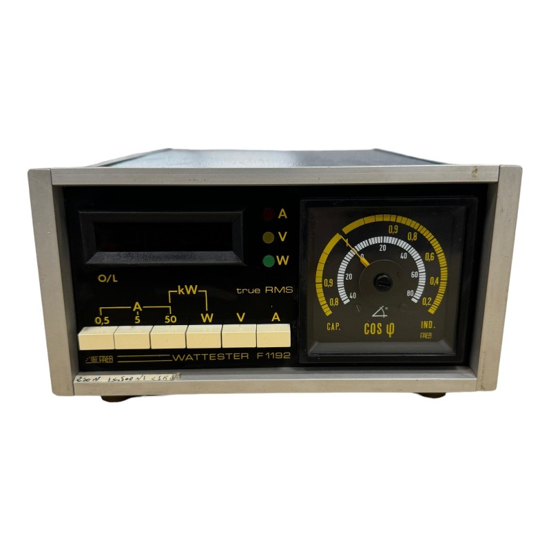 F1192 Sefelec Phase and Wattmeter FR Wattester
