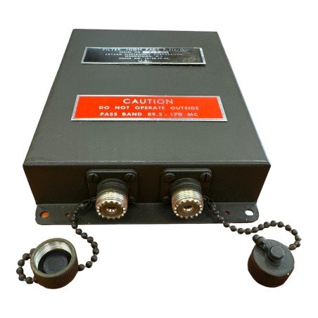 Highpass Filter HPF 89.2Mhz 89.2-170Mhz SO-239 100W JAN  Artisan