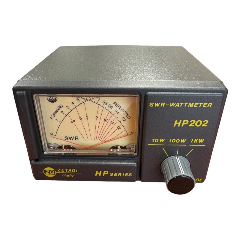 26-30MHZ SWR WATTMETER POWERMETER HP202 ZETAGI
