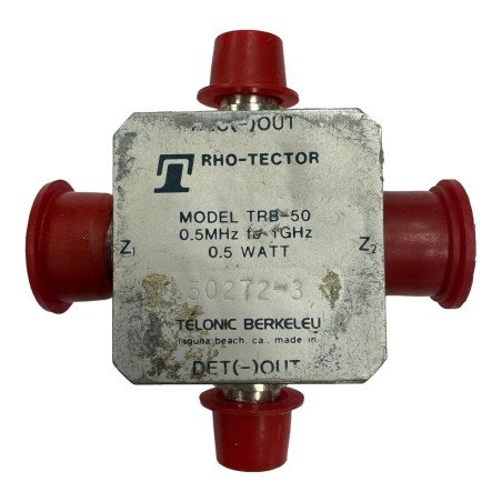 TRB-50 TRB50 Telonic RF Detector RHO-Detector 0.5-1Ghz 0.5W