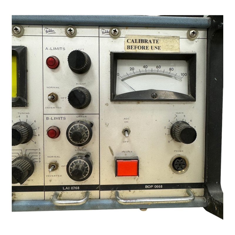 Model 70 EG-NDT 6706 Fokker Bondtester Model 70  Ser.721