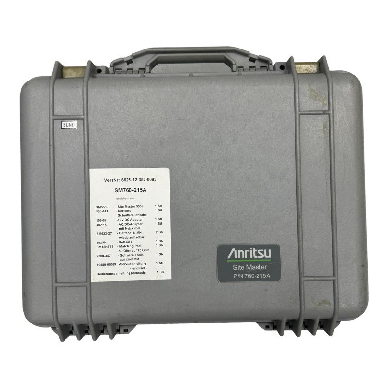 SM5559 Anritsu Site Master Antenna and Cable Analyzer 5-1600Mhz