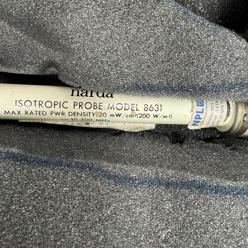 8616 Narda Electromagnetic Radiation Monitor 8621 and 8631 Probes