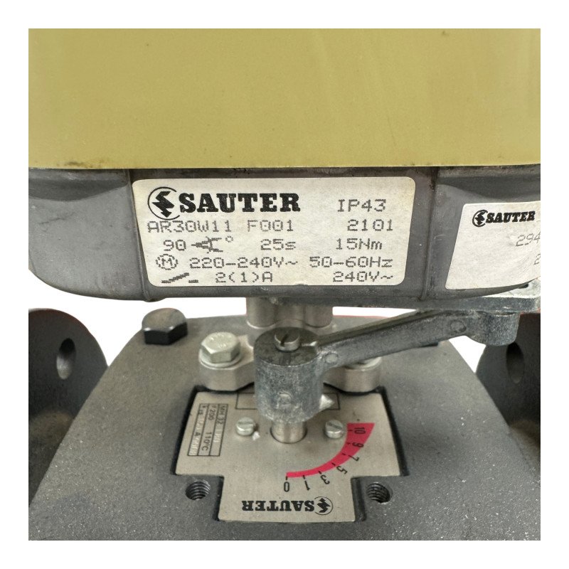 MH32-F80 AR30W11-F0001 MH32 Sauter Split Cycle Stop Valve 8 Inch