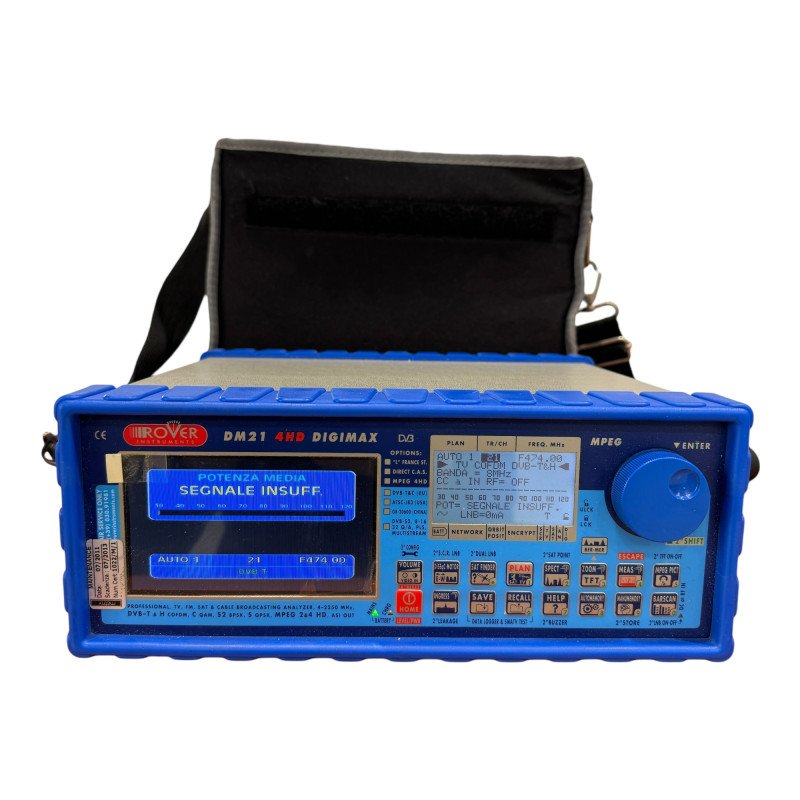 DM21 DM-21 Rover 4HD Digimax TV/FM & SAT Analyzer 4-2250Mhz