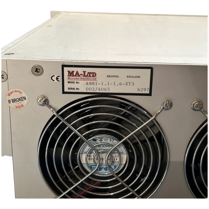 AM81-1.1-1.6-RT3 MA-Ltd Three Tone Test Set Microwave Amplifier 1100-1600Mhz