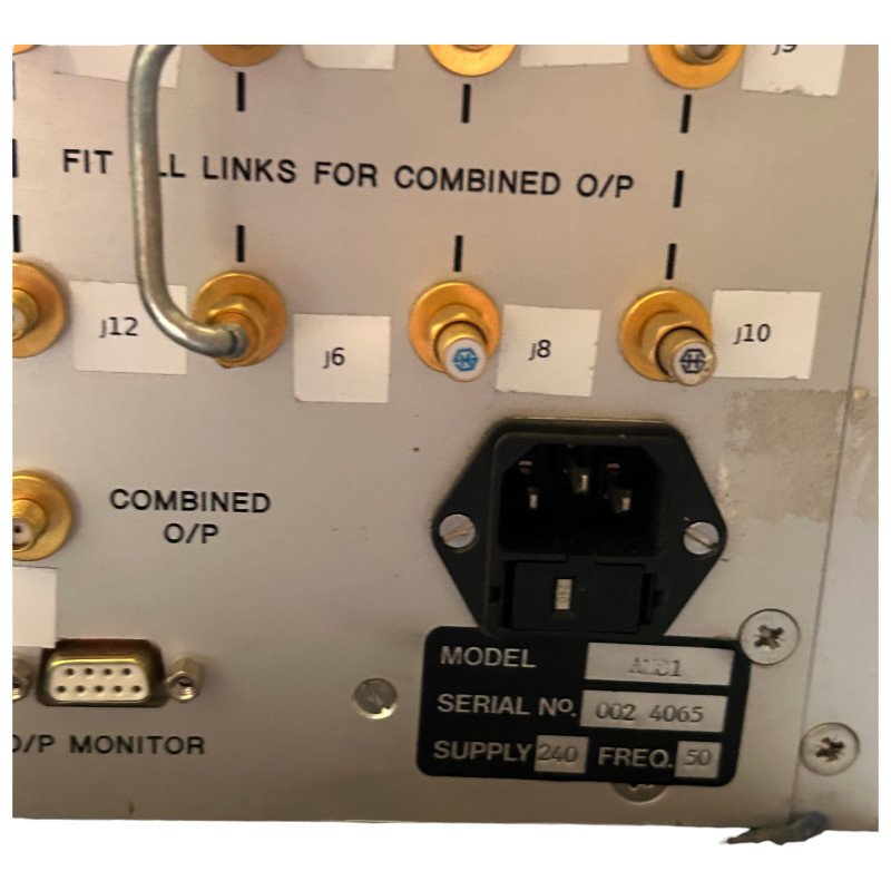 AM81-1.1-1.6-RT3 MA-Ltd Three Tone Test Set Microwave Amplifier 1100-1600Mhz