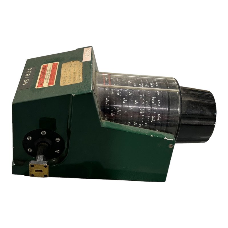 22/11 FMI Waveguide Rotary Variable Attenuator 0-50DB 26.5-40GHZ WR-28 WR28 sn148