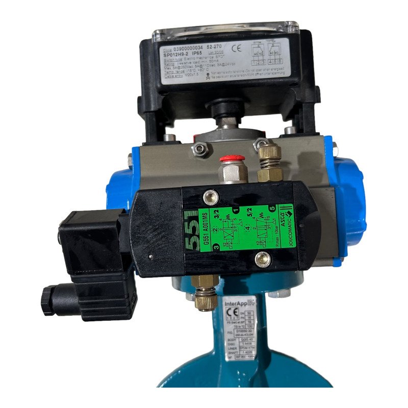 BUTTERFLY VALVE DNSO 2 GGG.40 SP012H9-2 ASSEMBLY