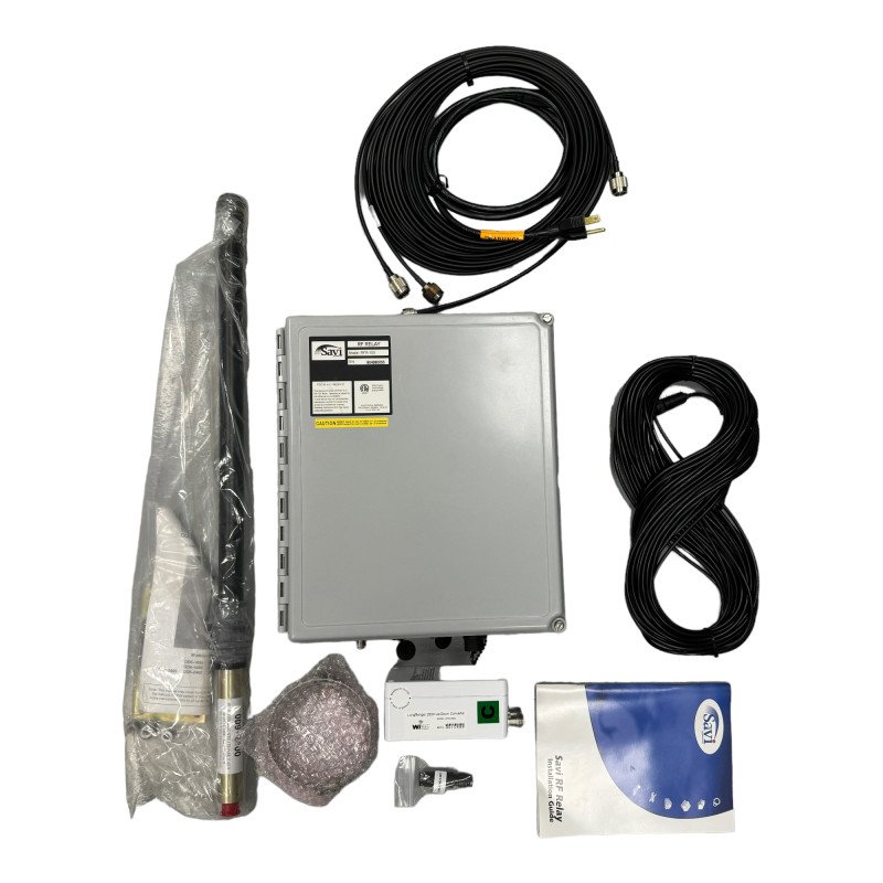 RFR-100 861-01490-002 Savi RF Relay Kit 2400Mhz RS-485 Up-Down Converter / Antenna