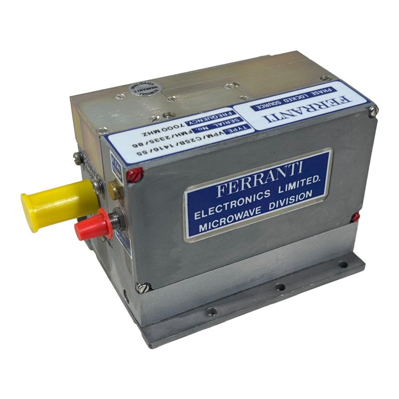 RF Oscillator / Frequency Phase Locked Source Out 7000Mhz 20V VPM/C25B/14