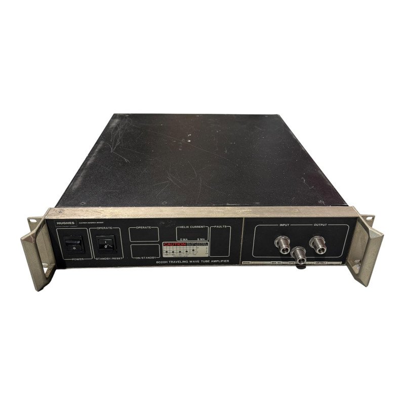 8020H Hughes TWT Travelling Wave Tube Amplifier 20W 8-12.4Ghz OPT:AEJPOR SN:277 220Vac 8020H03F000