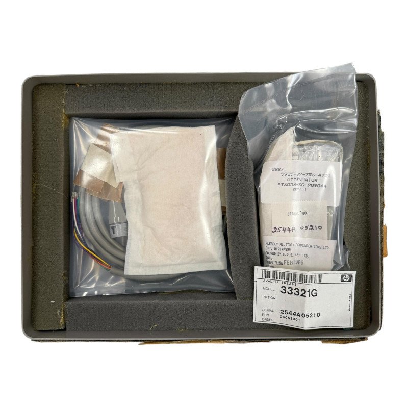 33321G Programmable Variable Step Attenuator, DC-4GHz, 70dB NOS