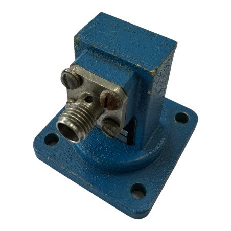 MI Sanders Microwave Waveguide to Coaxial Adapter WR62 WR-62 to SMA