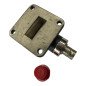 HP X487B 100 ohm Neg. Waveguide / BNC Thermistor Mount WR90 WR-90