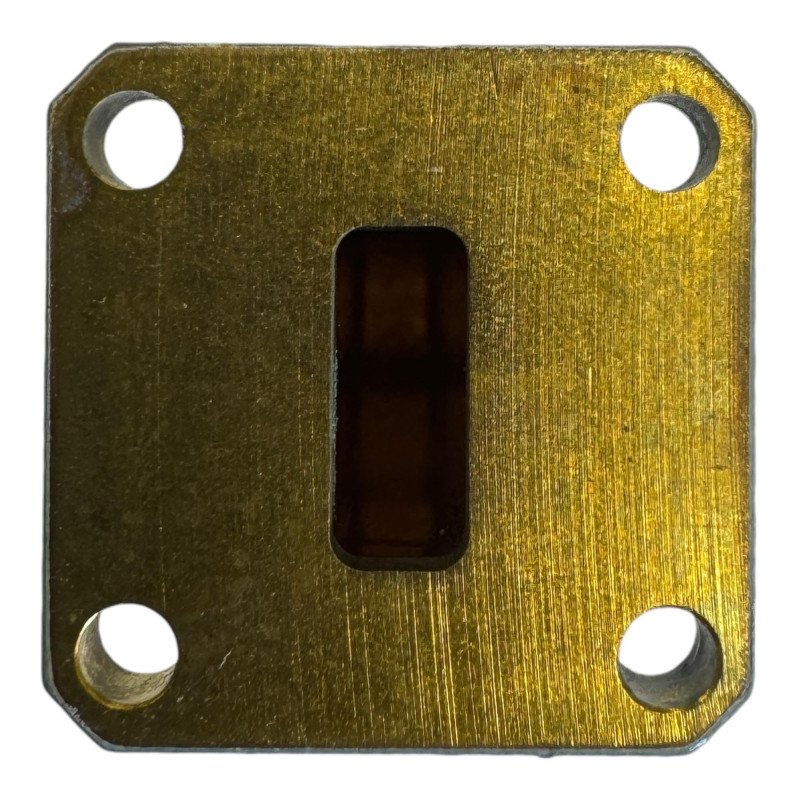 Waveguide Fixed Section 90 Degree WR42 WR-42 Length 28.5cm