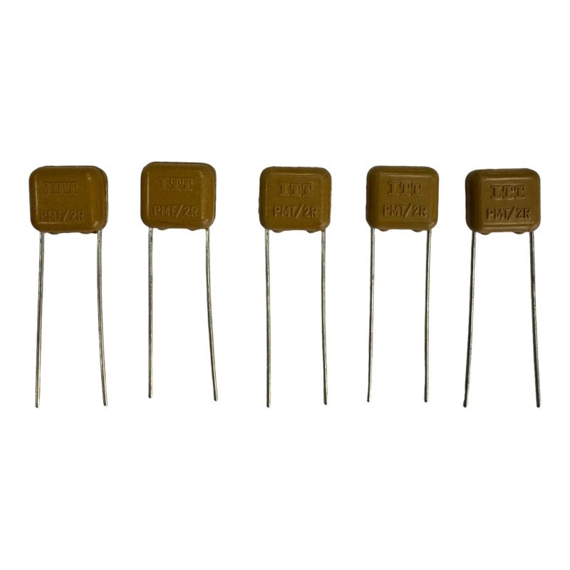 PMT-2R ITT Mylar Film Capacitor 0.15uf 15nf 100V [QTY:5]