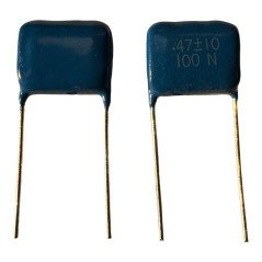 Richmond Film Capacitor Non Inductiv 0.47UF 100V 10% 17x14x7mm [QTY:2]