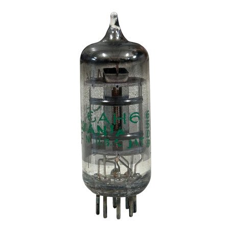JAN 6AH6WA ELECTRON VACUUM TUBE VALVE SYLVANIA