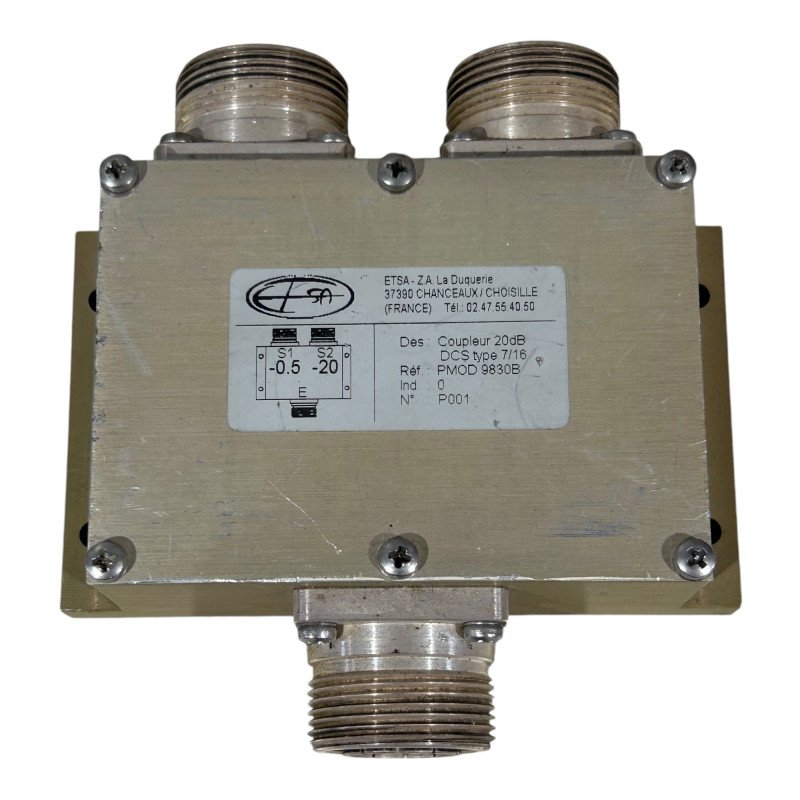 ETSA PMOD9830B Directional Coupler 7/16 20DB