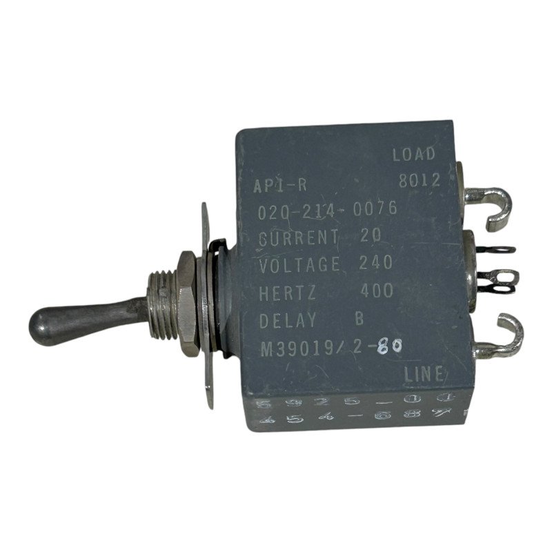 AP1-R Airpax Toggle Switch SPDT Avionics 240V 20A 400hz