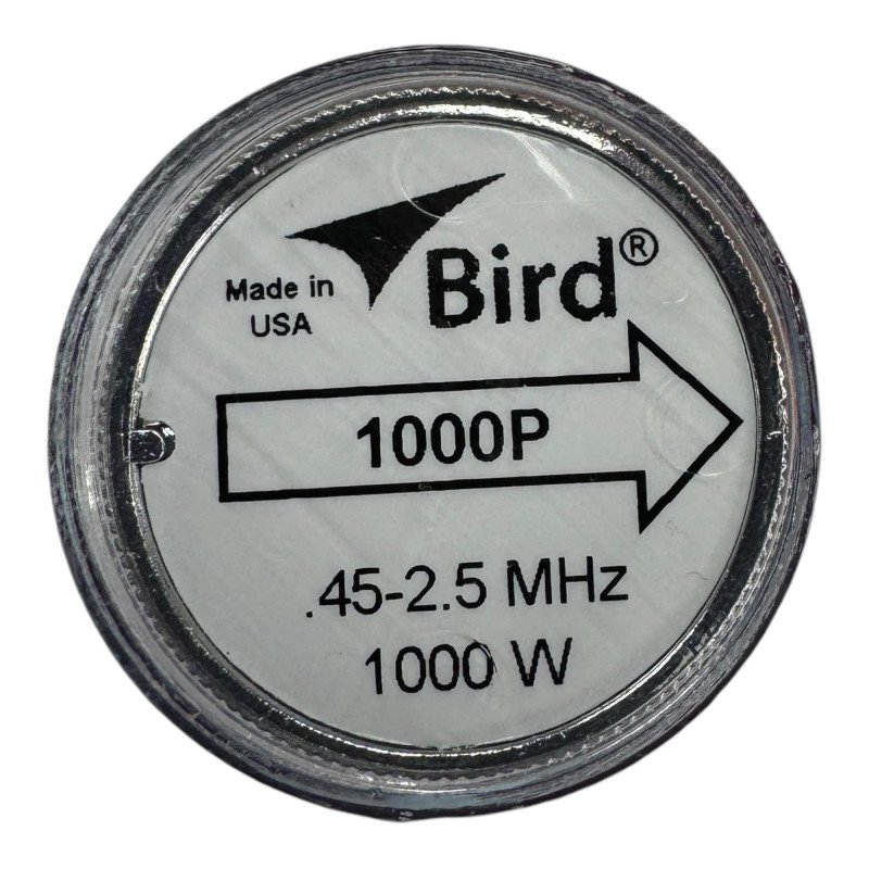 1000P Bird Element for 43 Wattmeter 1000W 0.45-2.5Mhz
