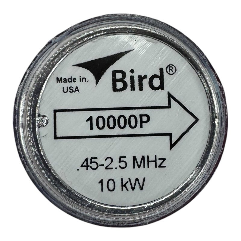 10000P Bird Element for 43 Wattmeter 10000W 0.45-2.5Mhz