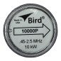 10000P Bird Element for 43 Wattmeter 10000W 0.45-2.5Mhz