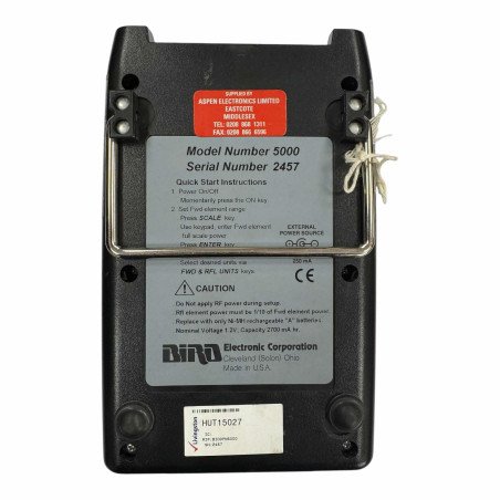 BIRD 5000EX 5000-EX RF POWER METER WITH CASE