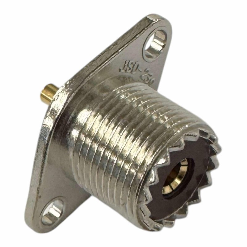 V7511S Ultimax RF Coaxial Connector SO-239 Oval Type