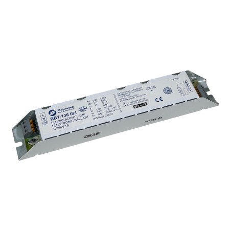 Fluorescent Lamp Electronic Ballast 1X36W T8 BBT-136 IS1 Magnetek