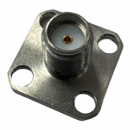 R12541001 Radiall Coaxial Connector Panel SMA(f) 4-Hole