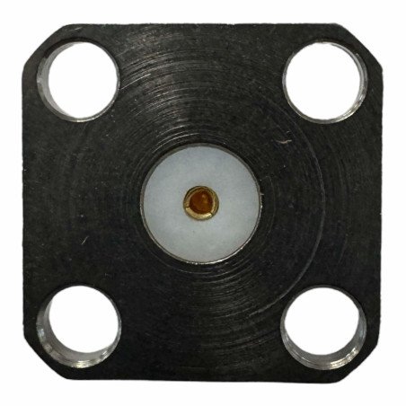 R12541001 Radiall Coaxial Connector Panel SMA(f) 4-Hole
