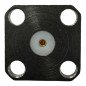 R12541001 Radiall Coaxial Connector Panel SMA(f) 4-Hole