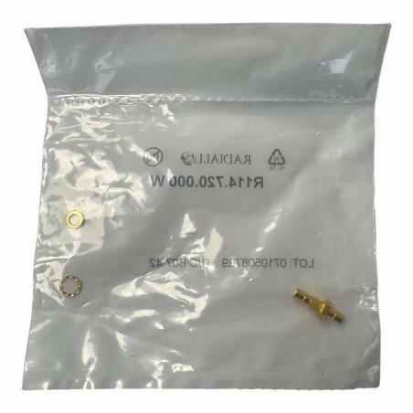 R114720000W Radiall Coaxial Adapter SBM Male Male