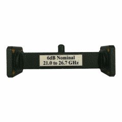 FMI Flann Microwave Waveguide Fixed Attenuator WR-42 WR42 6db