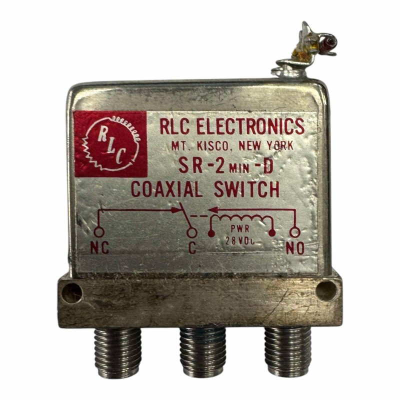 SR-2MIN-D RLC Coaxial Switch 28V 1P2T SMA