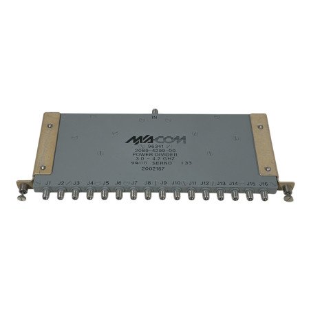 2089-4299-00 MA/COM 3000-4200Mhz 16-Way 6W SMA Wilkinson Power Divider