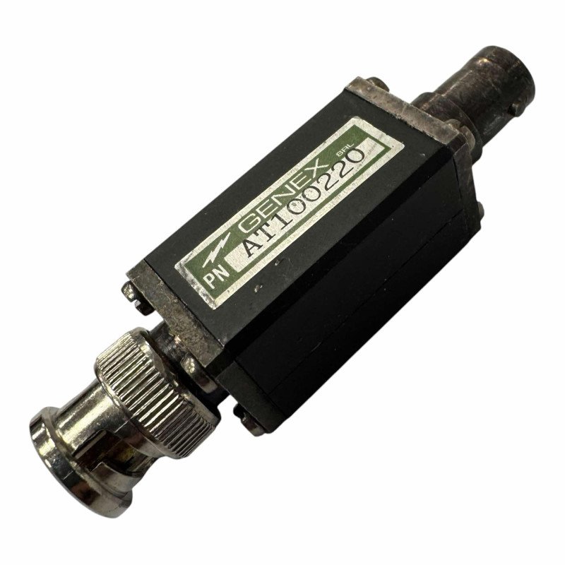 AT100220 Genex Fixed Coaxial Attenuator BNC (Male-Female) 20db 2W 50 Ohms