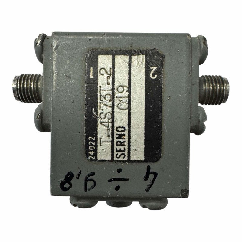 T-4S73T-2 Coaxial Isolator SMA 4000-9800Mhz