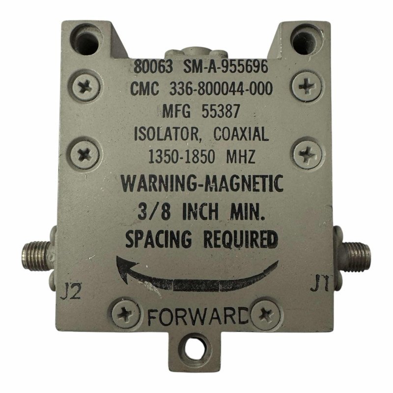LTE1035 Pamtech Coaxial Circulator 1350-1850Mhz Loss 1.5db