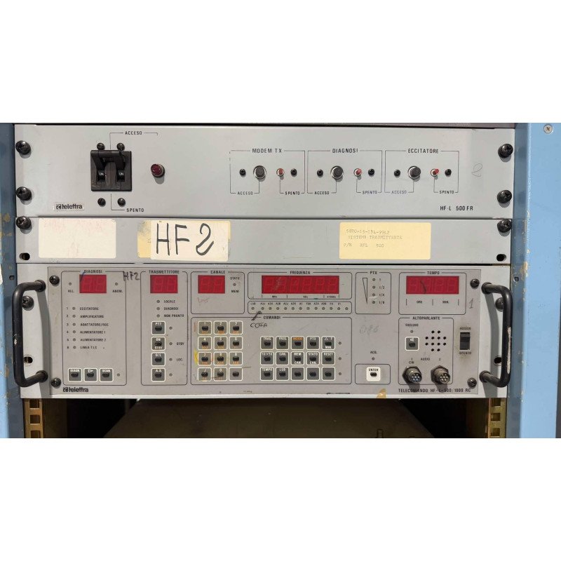 HF-L-500 Telettra HF Radio Transmitter Proffesional 500W HF sn.085