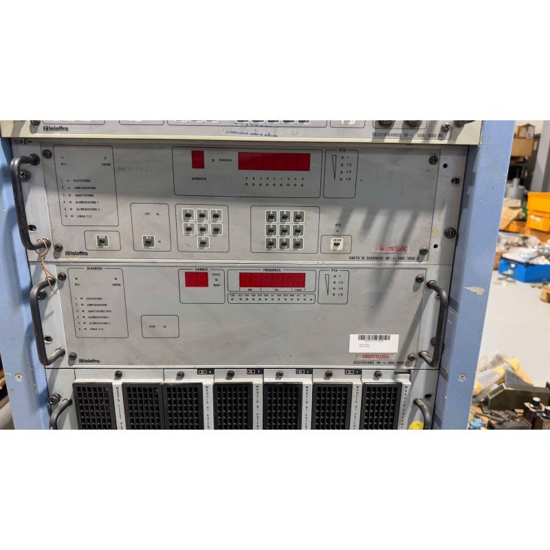 HF-L-500 Telettra HF Radio Transmitter Proffesional 500W HF n.006