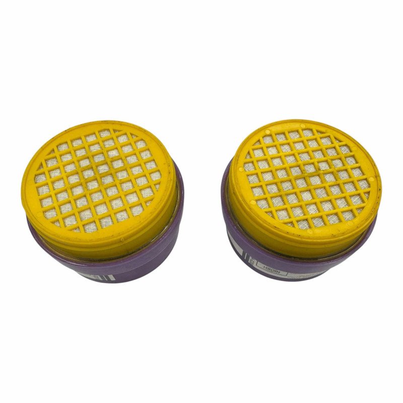 G104-G208 Niosh MSHA Cartridge Acid Gas Filter QTY:2